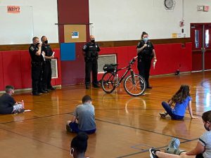 Bike program by police at Lincoln