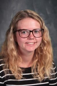 student with glasses