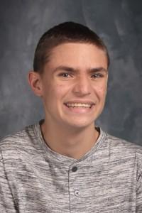 student with short hair