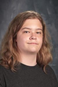 student with long blondish hair