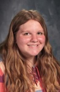 student with long blondish hair