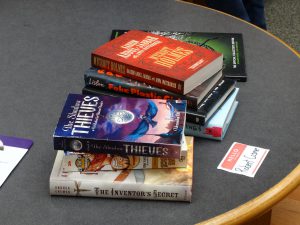 books donated to the library