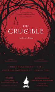 poster for th eplay The Crucible