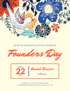 PTA Council's Founders Day Awards Dinner