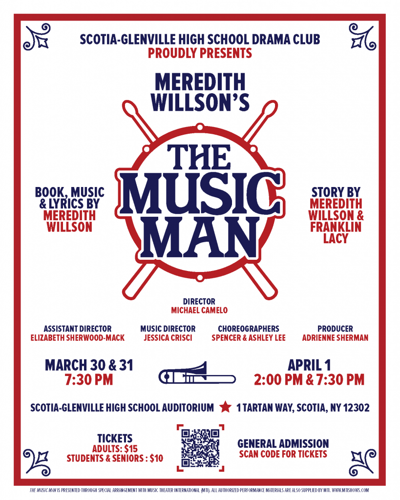 The Music Man advertisement