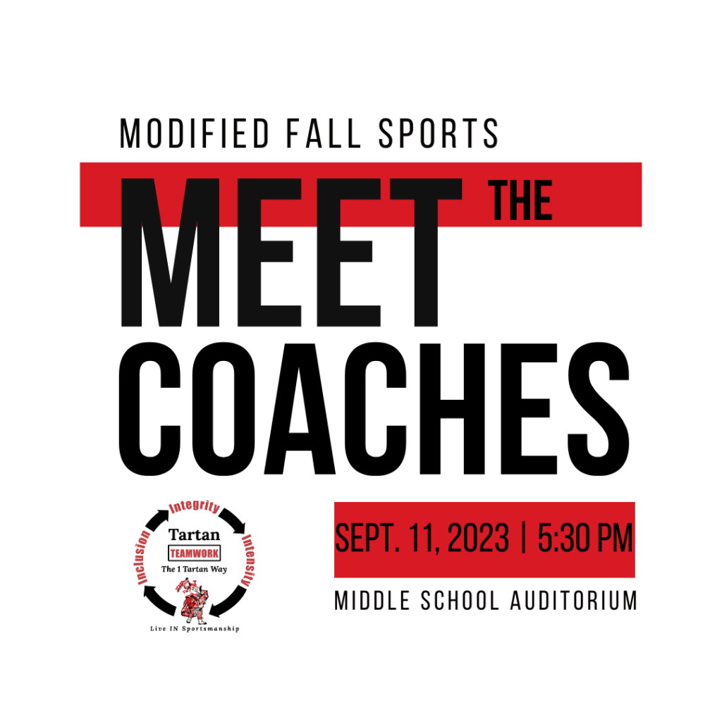 Modified fall sports meet the coaches night